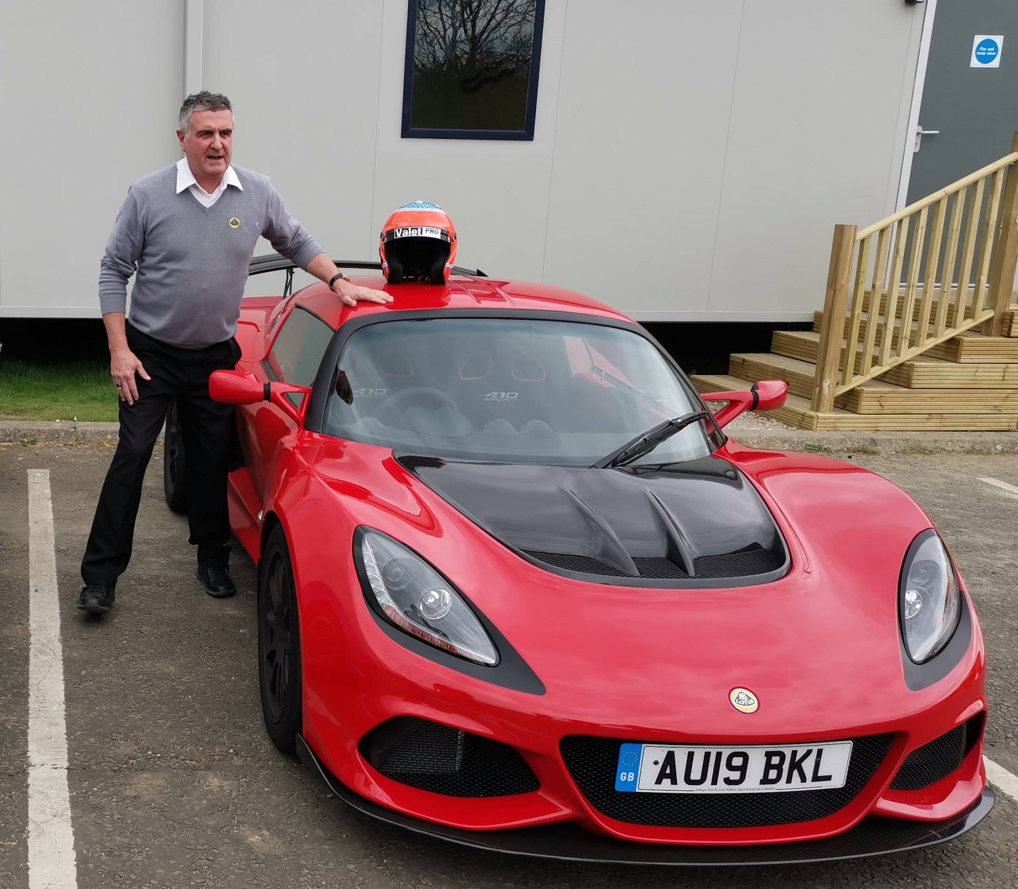 Martin Donnelly und Lotus Exige
